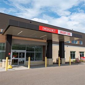 Minocqua urgent care entrance