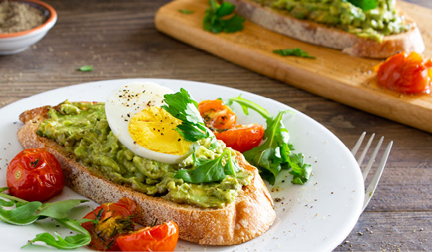 plate of healthy food