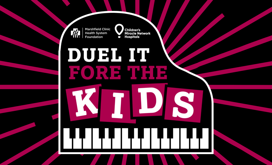 Duel It Fore the Kids logo