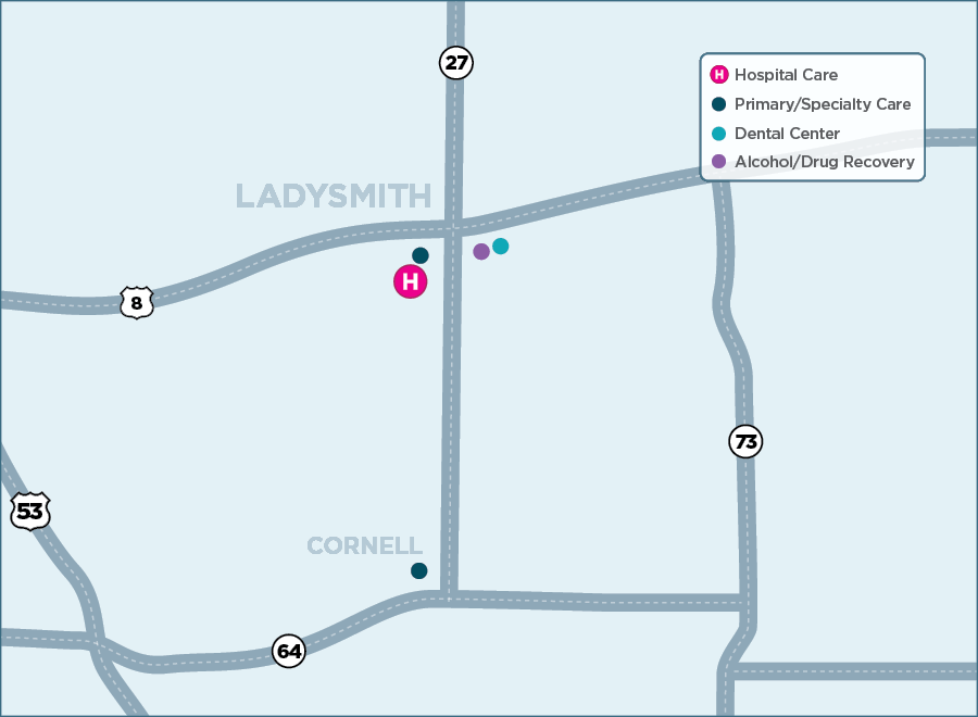 Ladysmith and Cornell Communities | Marshfield Clinic Health System