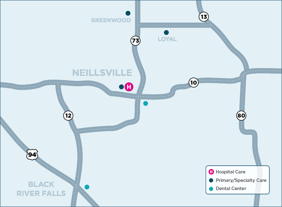 Neillsville and Greenwood Communities | Marshfield Clinic Health System