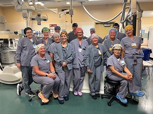 Weston hospital cardiology team